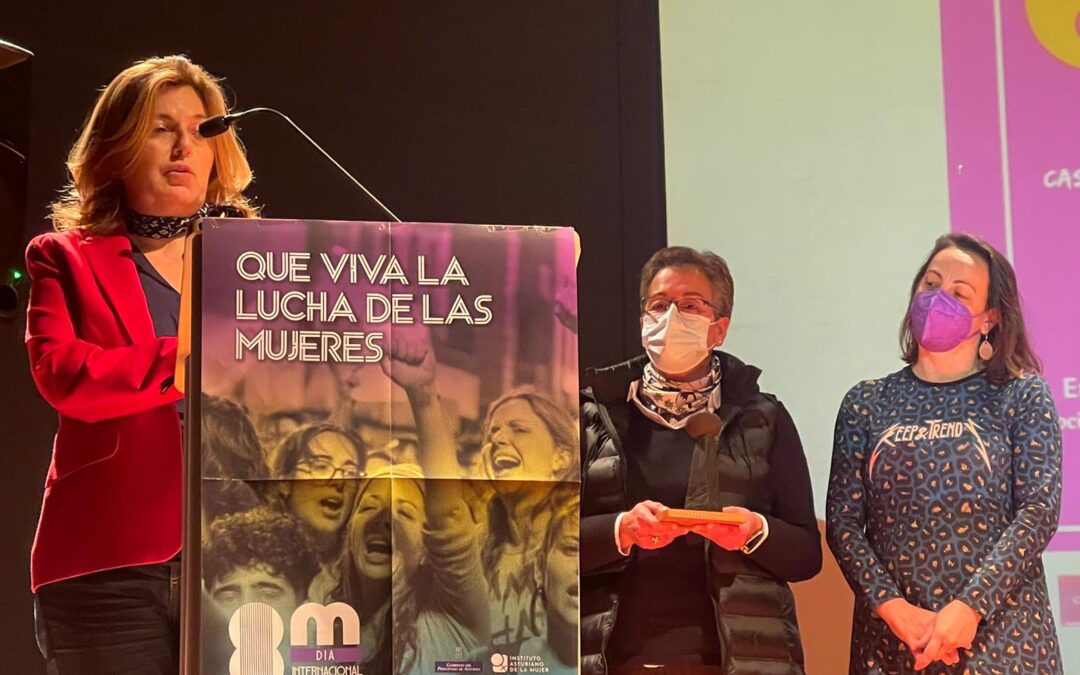 La Asociación de Mujeres de Empresas de Economía Social del Principado de Asturias, galardonada con el premio 8M