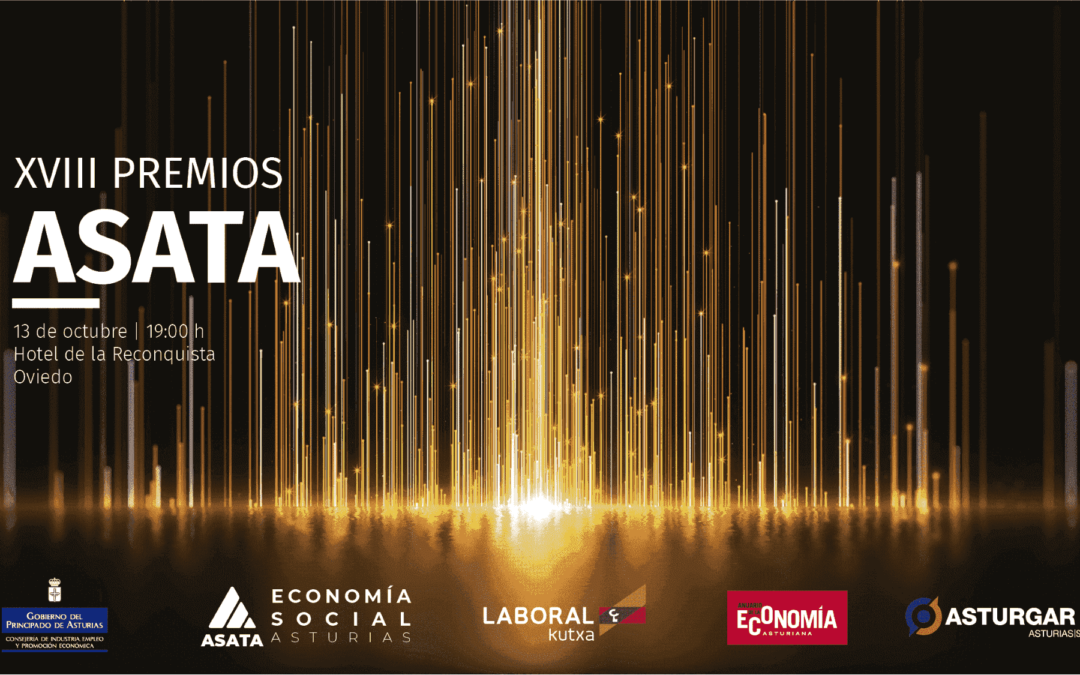ASATA entregará sus premios anuales el próximo jueves 13 de octubre en el Hotel de La Reconquista de Oviedo