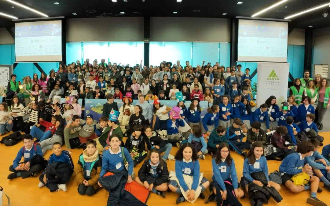 El Encuentro STEAM*E impulsado por ASATA acoge a siete colegios asturianos en Avilés