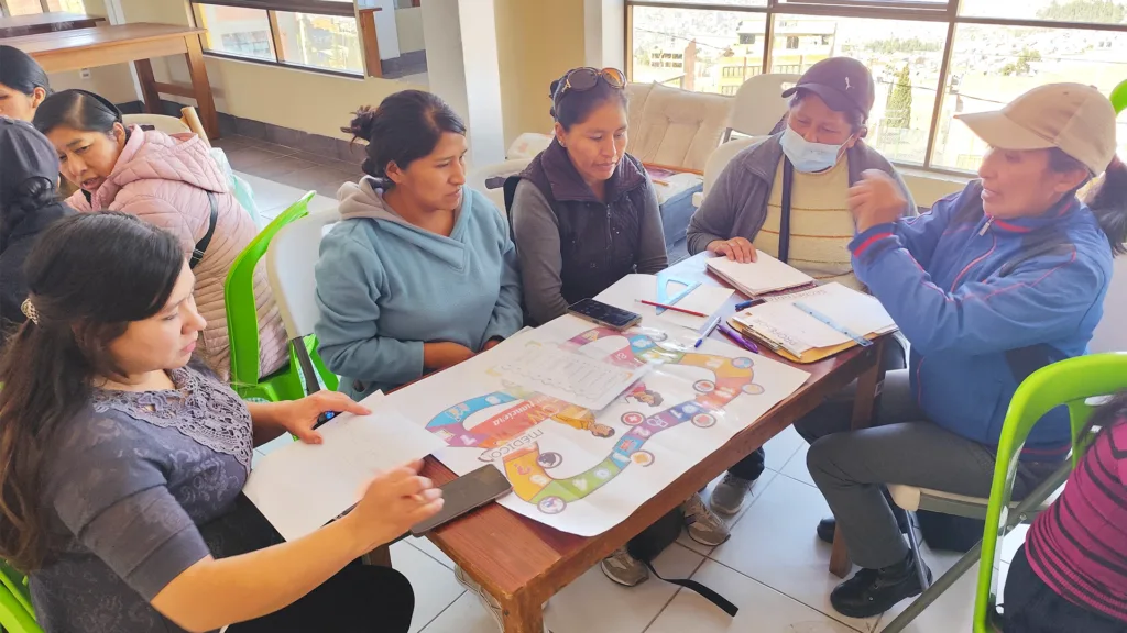 taller emprendedoras enmarcado en el proyecto “centro de atención municipal integral a mujeres en situación de vulnerabilidad en zonas periurbanas de la paz” desarrollado por asata y cemse