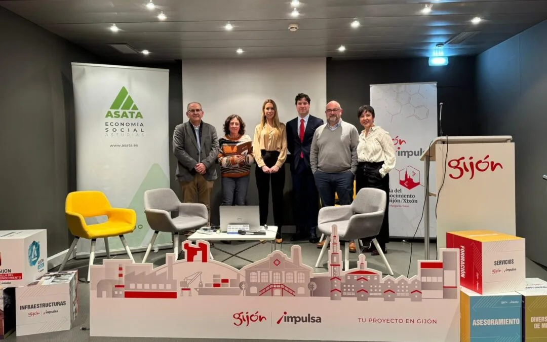 Gijón Impulsa y ASATA presentan un modelo de ciudad inclusiva para mayores