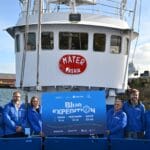 la blue expedition fondea en asturias para visibilizar la contaminación por plásticos