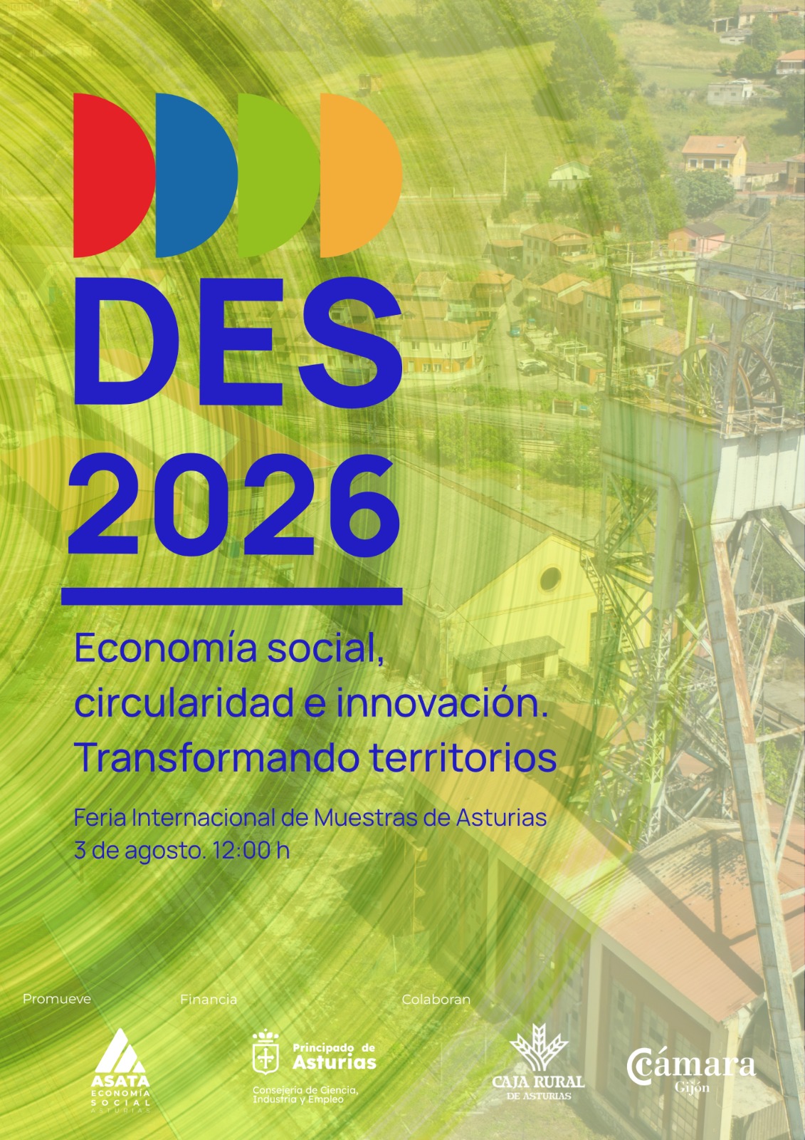 Cartel del Día de la Economía Social de Asturias 2026