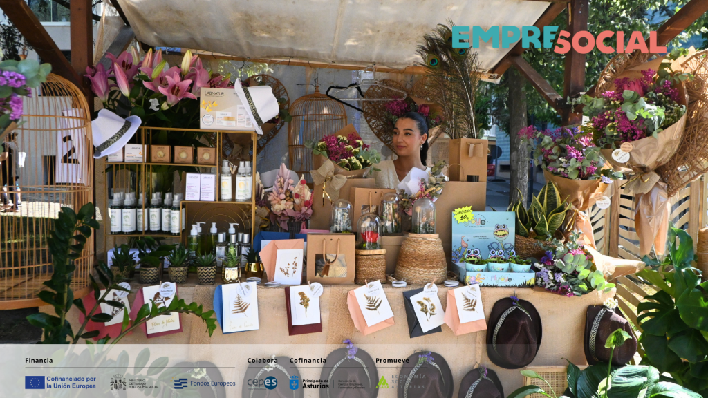 Estela, del taller floral Selva Esmeralda