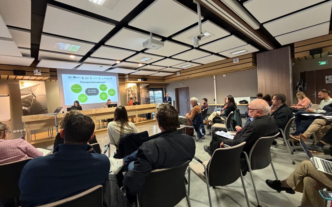 DeCoWaste impulsa en Francia el intercambio de soluciones para reutilizar y valorizar residuos de construcción y demolición